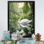 «Swans Refuge By The Lake I», reproductions sur toile d'animaux-97170778-97170777