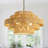 10 - Light Dimmable Hand-woven Rattan Tiered Chandelier