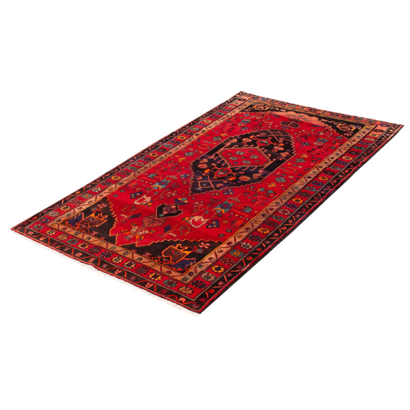 Tapis unique en laine noué à la main 5 pi 5 po x 9 pi 3 po nouvel âge Darbee