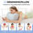 Ergonomic Face-Down Sleeping Pillow With Breathable Face Cradle-608287992