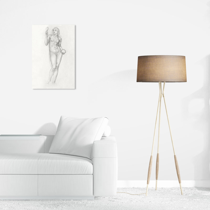 Silhouette de femme nue, H 24 po x l 16 po x P 0,8 po