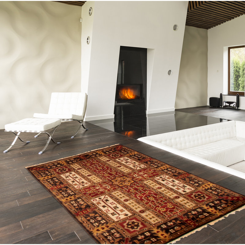 Tapis oriental en laine noué à la main Crutcher