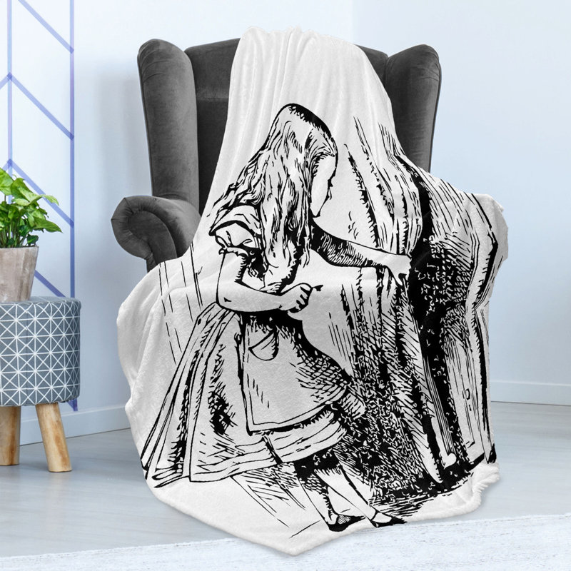 Hand Woven Throw Blanket, 60" W x 80" L