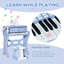 Zeveren Kids 3 Piece Specialty Play Or Activity Table and Chair Set