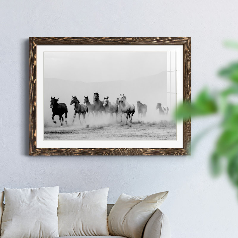 " Tooele County ", Walnut Framed, 31.5" H x 23.5" W x 1.5" D