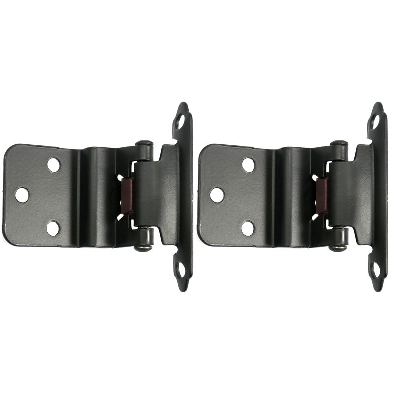 Self-Closing Inset Hinge, 25, Matte Black