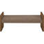 Banc rembourré en tissu brun Hickory-844275109-844275110