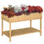 Aalieyah Wooden Herb Planter with 8 Pocket, 110L x 46W x 76Hcm, Natural
