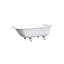 61'' L Freestanding Soaking Bathtub-17756254-17756256