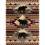 Tapis de pavillon en polypropylène rouge 2,58 pi x 7,25 pi, respirant 2 pi 7 po 3 po, merveilleux