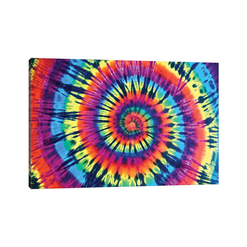 Tie Dye Rainbow by Molly Kearns - Wrapped Canvas Print, 66.04 cm H x 45.72 cm W x 3.175 cm D