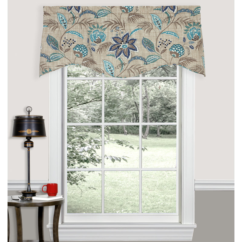 Tradewinds Tropical Cotton Floral Winston Valance