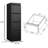4 Drawer Office Filing Cabinet Metal - , With Lock And Smooth Slides For Home Drawer, Room-621478803