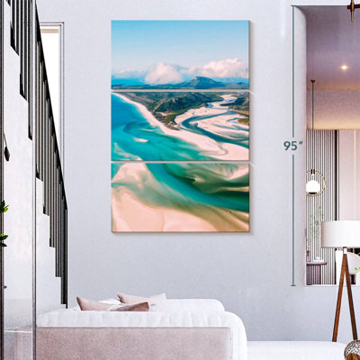 Plage côtière d'Airlie