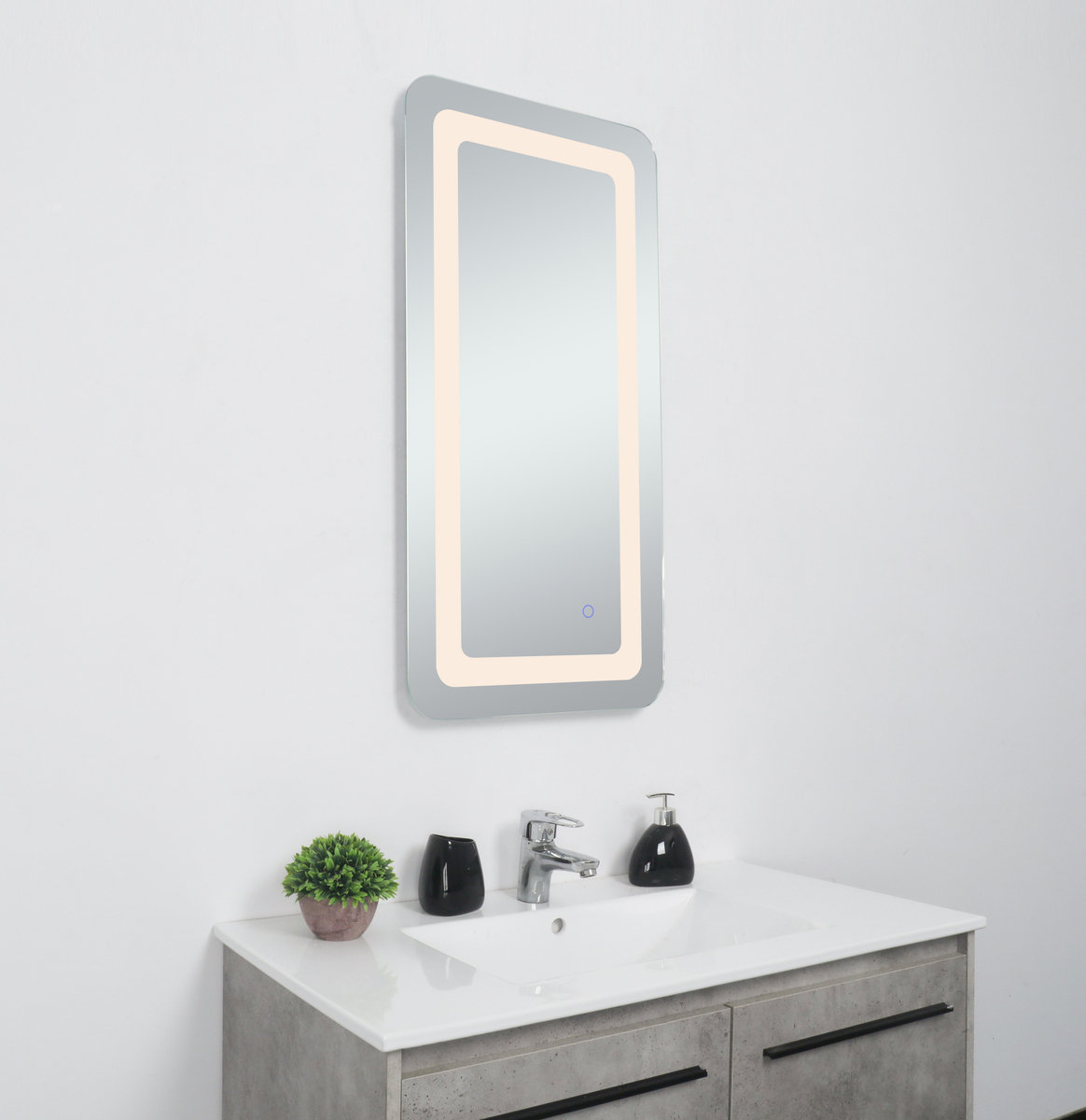 Juliane Mirror, 36" x 18", Rectangle