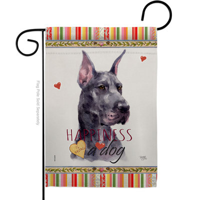 Double Sided Polyester Animal House Flag