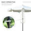 266cm Tilt Market Parasol-385458092
