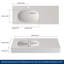 47'' Wall Mounted Bathroom Sink Solid Surface Bathroom Vessel Sink