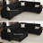 Soft Plush Upholstery Storage Couch Sofa Bed Convertible Modular Sectional Sofa-11037126