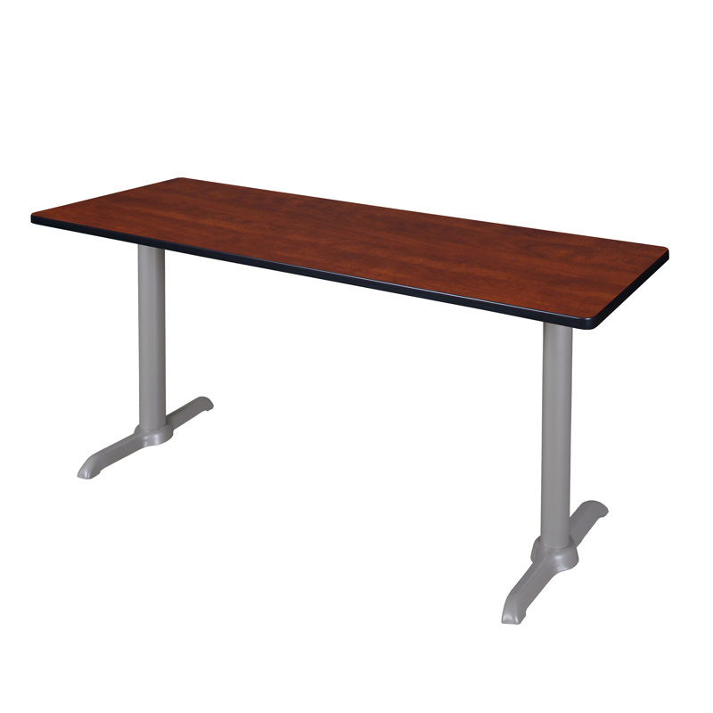 Base et table de formation Cain, Cerise, H 29 po x L 60 po x l 24 po, Gris lune