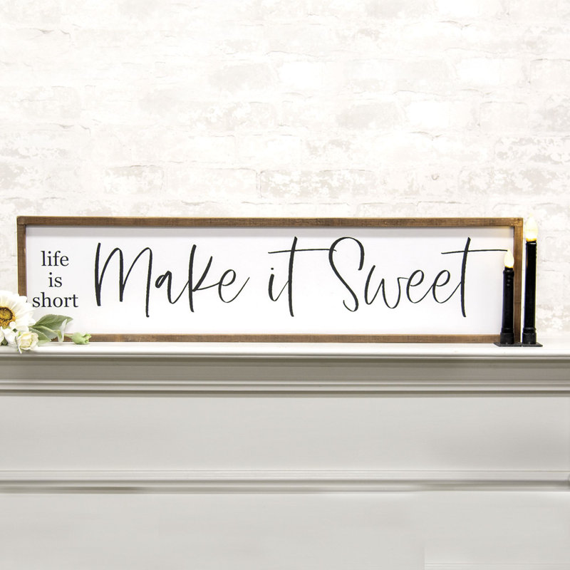 Wall Decor on Wood