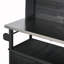 Banc de rangement avec roues verrouillables et huche-1326700090