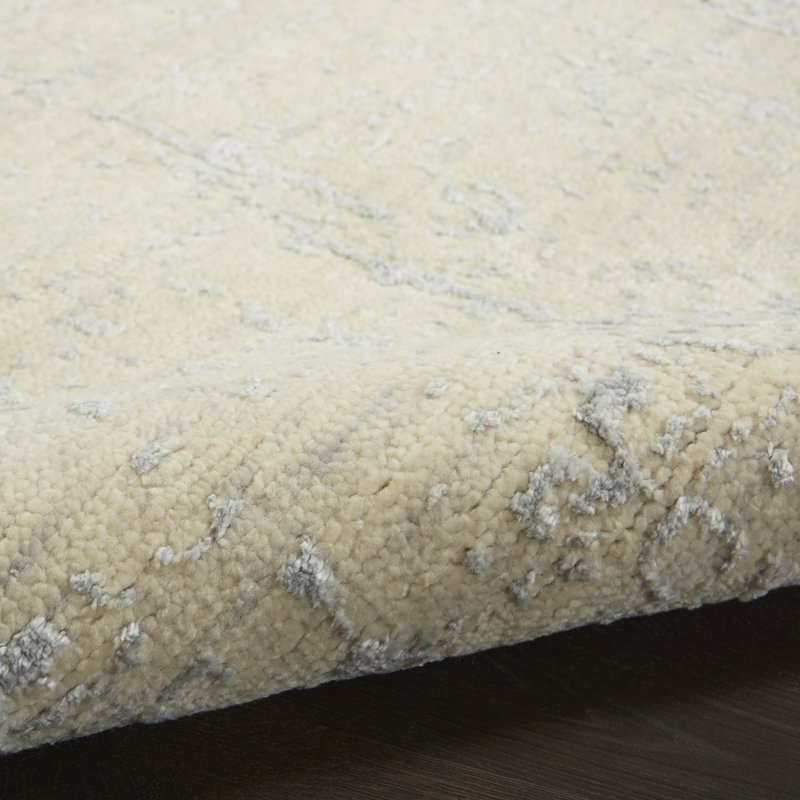 Abstract Hand Woven Area Rug, Rectangle 2' x 3'