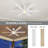 Chillion 60 in. Indoor/Covered Outdoor Matte White LED Ceiling Fan with 5-CCT and 7-RGB Selections, Remote Included-1547548997