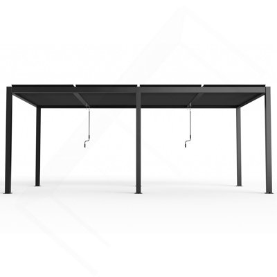 8610J Louver Pergola Aluminum Frame & Louvers