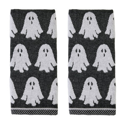GHOST JACQUARD HAND-BLACK
