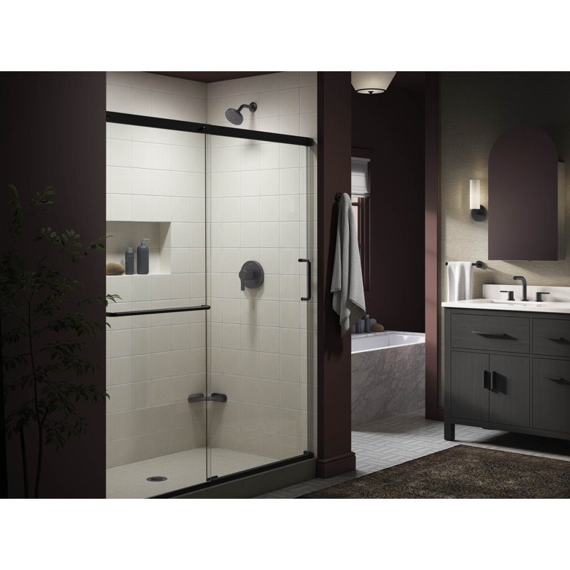 Elate Rite-Temp Shower Trim Kit, 1.75 Gpm, Matte Black