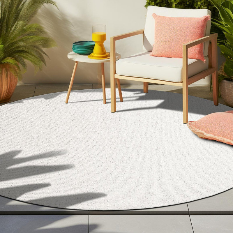 Chesire Indoor/Outdoor Area Rug, Round 5'3"