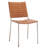 Ryland 18.5'' H Leather Upholstered Metal Armchair-458137248-458818717
