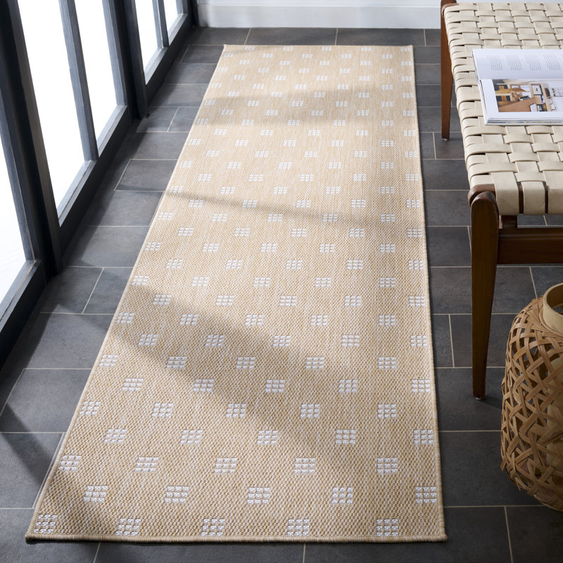 Terrace 806 Geometric Indoor/Outdoor Rug, Runner 2'3" x 8'
