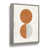 Light Gray Floater Framed Canvas