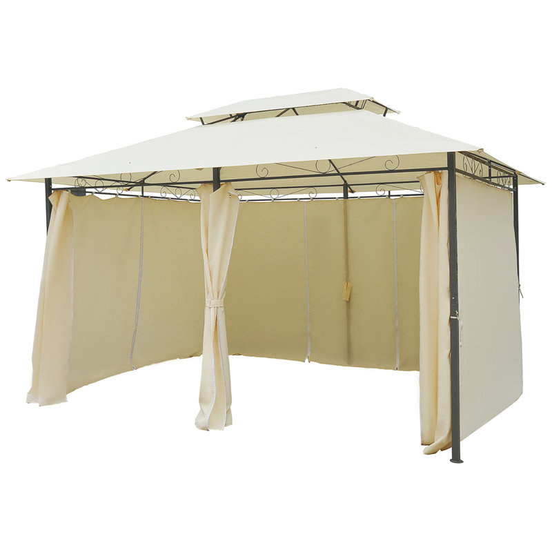 Pavillon de jardin en acier Jenifer
