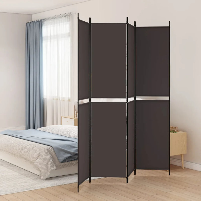 Kahleo Room Divider, White, 5, 200cm H x 200cm W