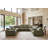 Mietoon Leather Match Large Seating Power Recliner Sectional-1715546977