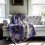 Lilas - couverture sherpa de qualité supérieure 1 pièce-99537625
