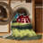 Washable Red Barn Farm Area Rug-329064167