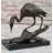 Brimage Egret Crane Great Blue Heron Wetland Coastal Bird Art Bronze Marble Statue Gift