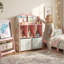 Bibliothèque pour enfants avec rangement, armoire de rangement pour jouets et présentoir à livres-174183676
