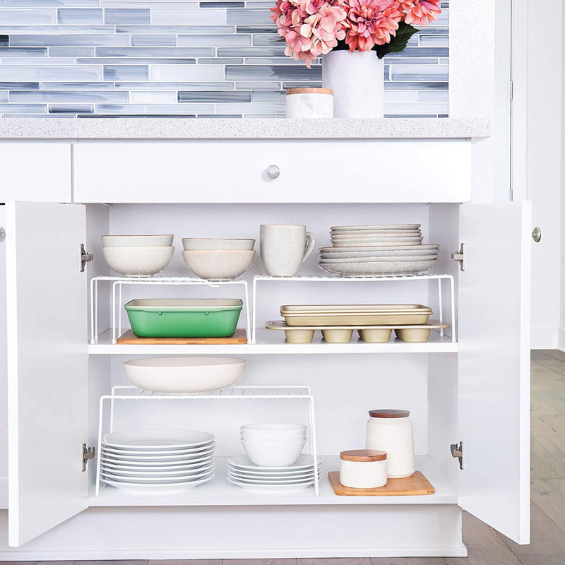 Steel Helper Shelf, 8.75" H x 9" W x 19" D, White