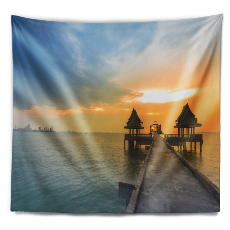 Polyester Tapestry, 50" H x 60" W