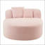 Chaise longue Canapé-lit sans os 51,6 po avec deux coussins de soutien-1676043040