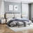 Upholstered King 100% Linen Panel Headboard-1345401659-1374863636