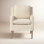 Aurelia Linen Oak Armchair
