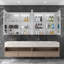 LED Lighted Medicine Cabinet With Mirror, 72*32Inches Bathroom Mirror Cabinet With Lights,Recessed Or Wall Mounted, 3 Color Temperaturesanti-Fog