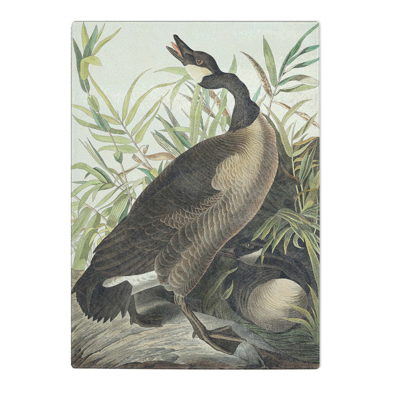 Tempered Glass Canada Goose Chopping Board, 28.5 cm W x 39 cm L
