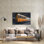 «Train III» par Martin Podt, art mural en verre acrylique, 36 po x 24 po